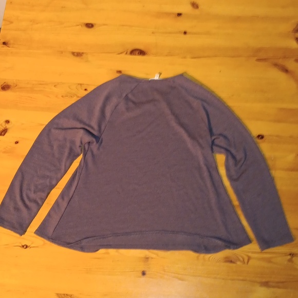Wilfred Free Brauw raglan long sleeved top grey XS rayon blend - Picture 4 of 6